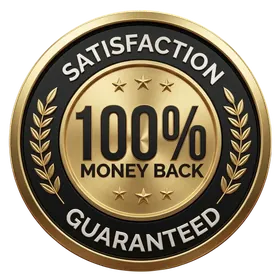 Cardio Clear 60-day money-back guarantee badge